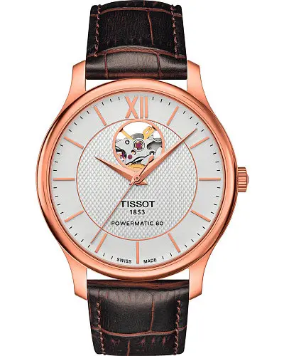 Tissot Tradition Powermatic 80 Open Heart T063.907.36.038.00